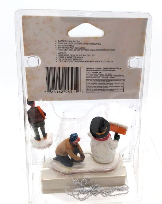 Lemax 04511 Village Collection Frosty 's Friendly Greeting Lighted Accessories