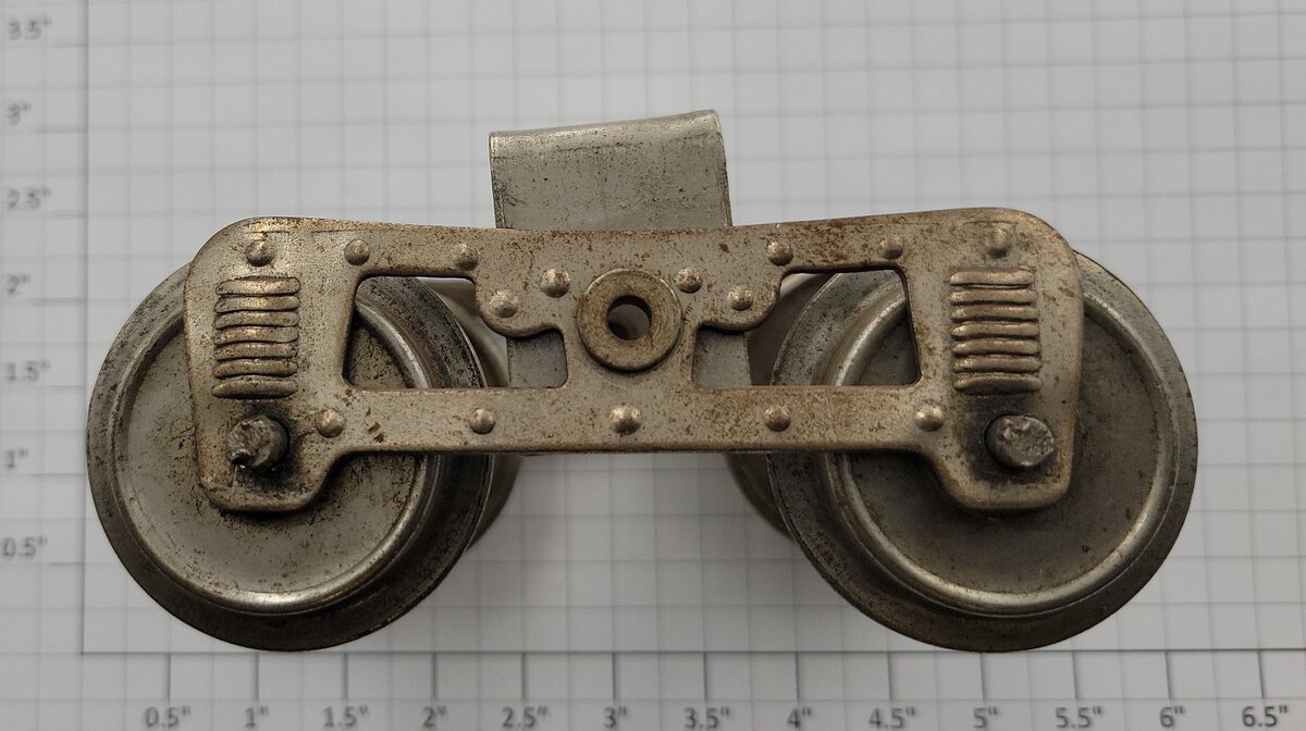 Lionel 10-1 Prewar 3-Rivet Truck without Screw and Collector Assembly