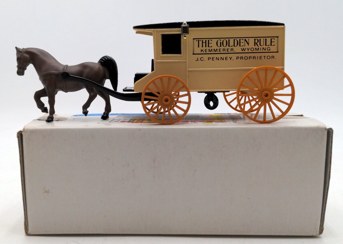 Ertl 28350 1:43 Diecast JCP Horse Drawn Wagon