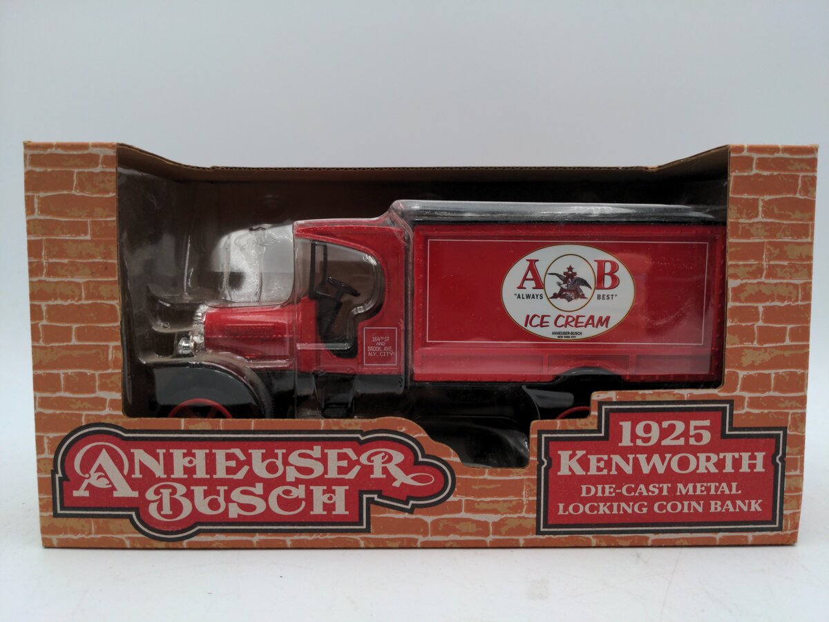 Ertl H313 1925 Kenworth Anheuser Busch Ice Cream Bank Truck