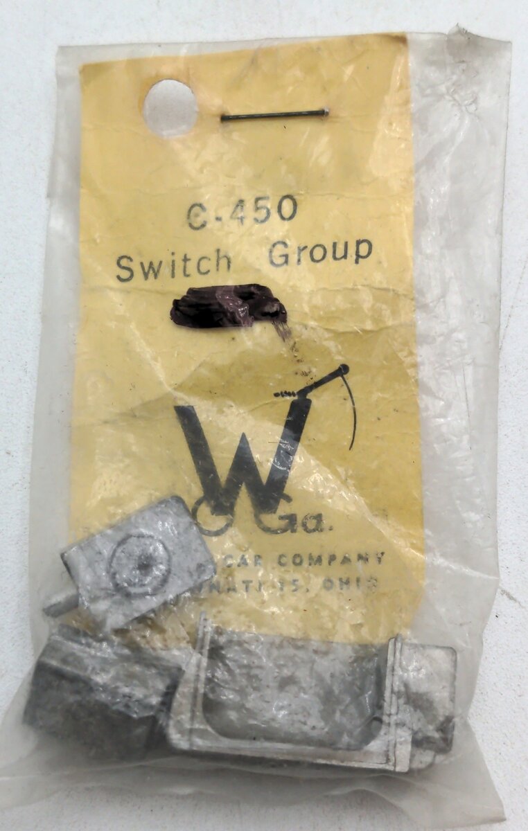 Wagner Car Co. C-450 O Scale Switch Group