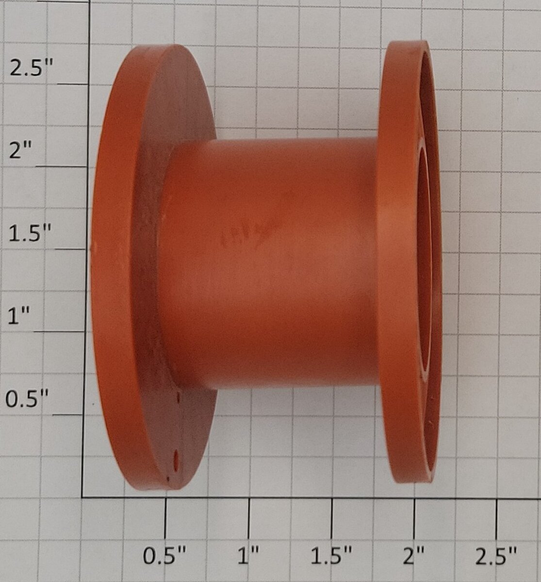 Lionel 6561-15 O Gauge Dark Orange Cable Reel without Wire