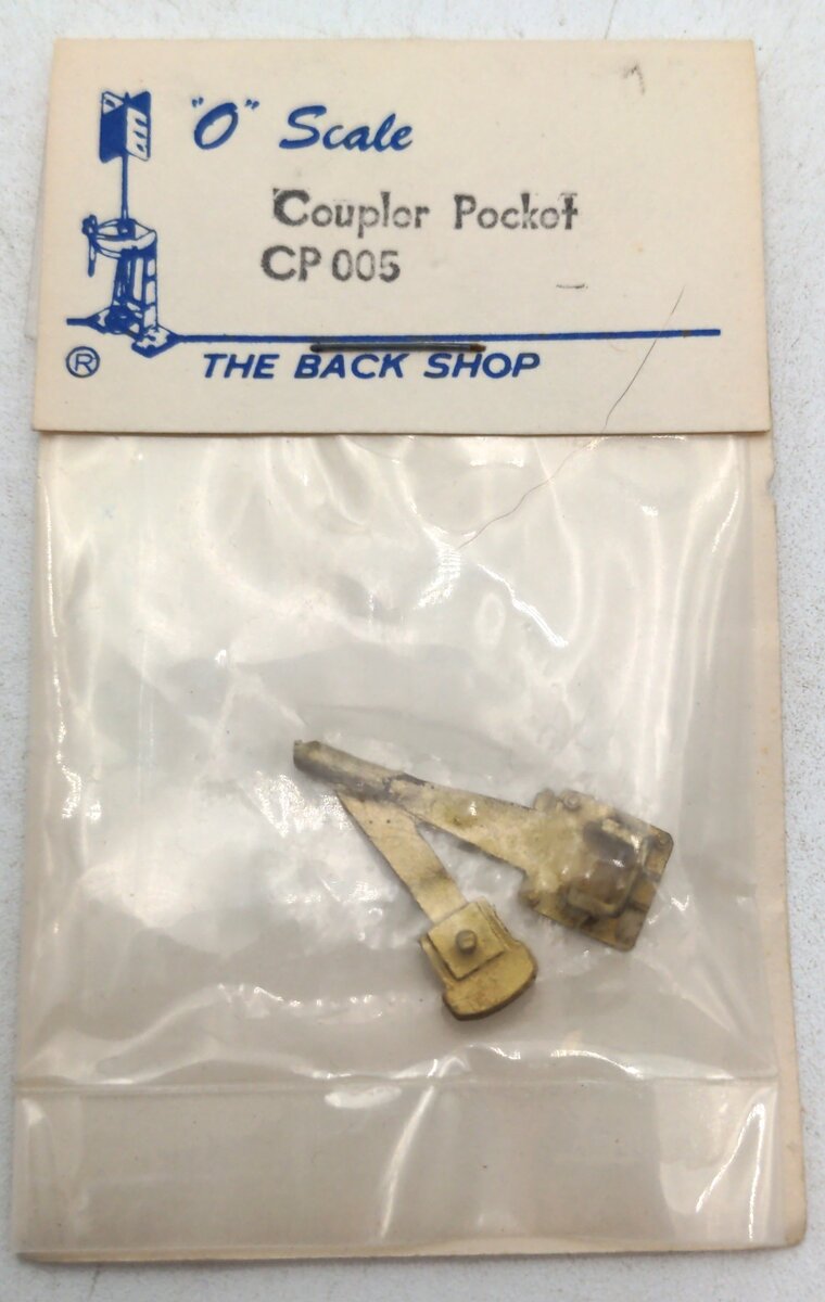 The Back Shop CP 005 O Scale Coupler Pocket