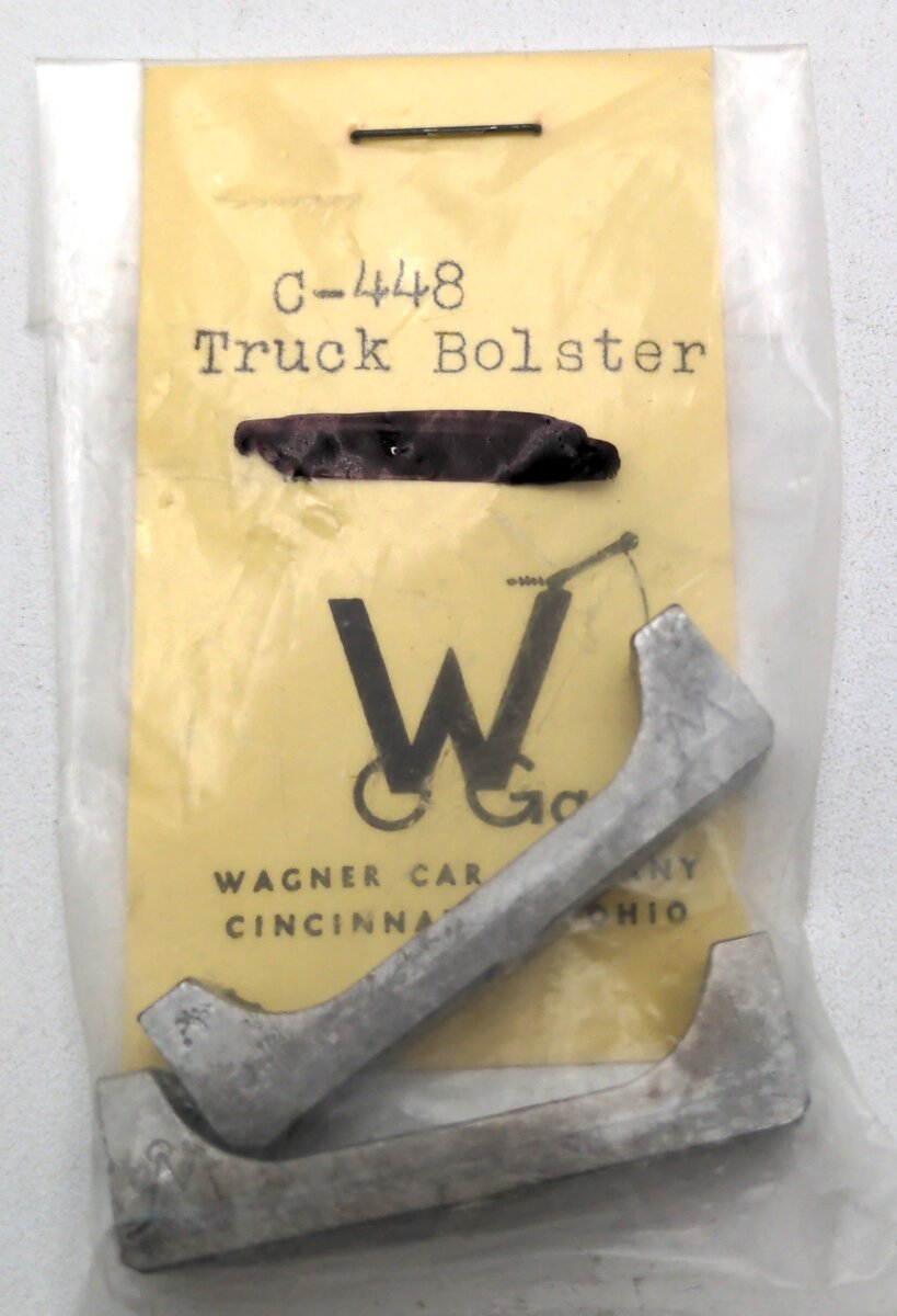 Wagner Car Co. C-448 O Scale Truck Bolsters
