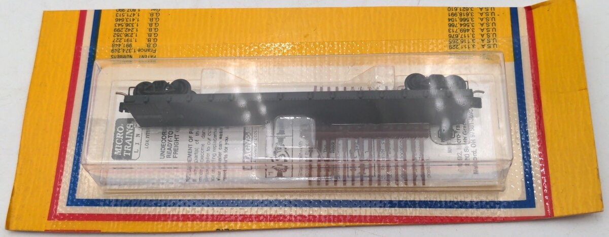 Micro-Trains 46000 N Undecorated 50' Fishbelly Side Gondola w/ Drop Ends