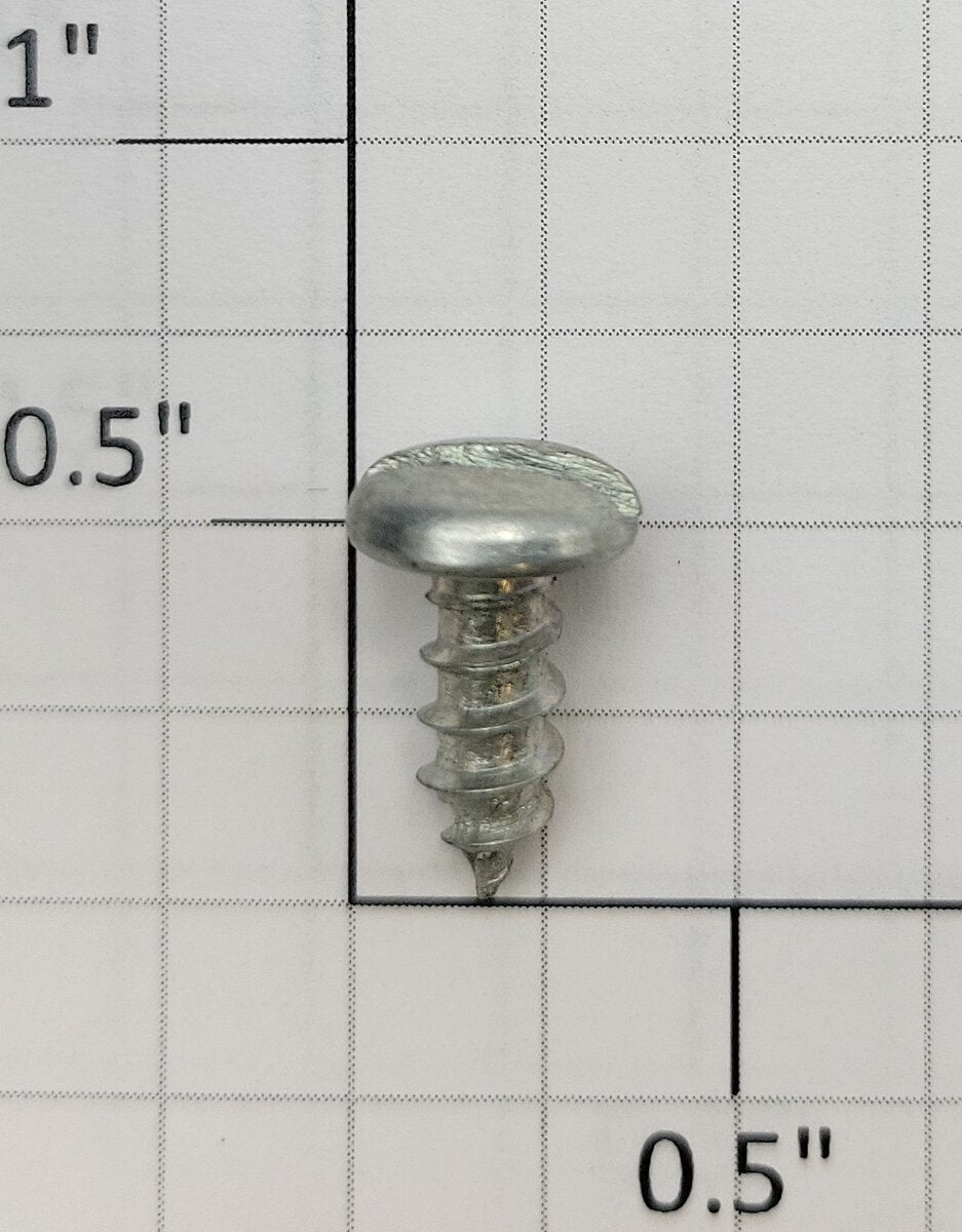 Acme #10 x 1/2" Slotted Pan Head Self Tapping Screw