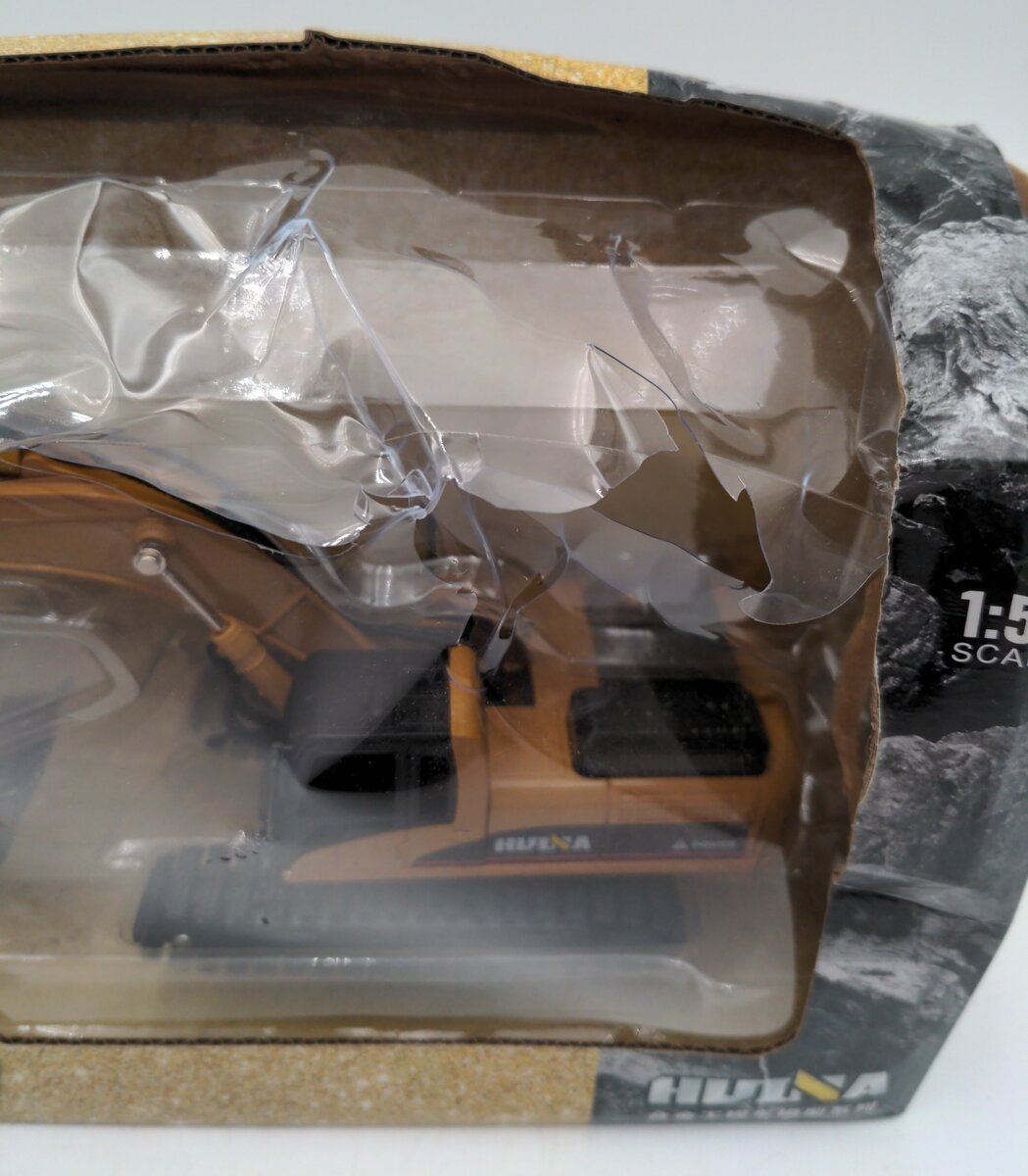 Hui Na Toys 7710-1 1:50 Diecast Excavator