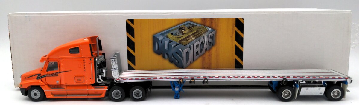 Sword Models 1:50 Schneider Freightliner Century w/East Flatbed Trailer