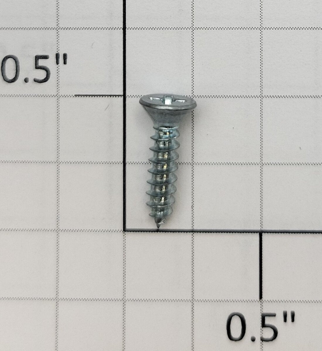 Acme #5 x 1/2" Flat Head Phillips Self Tapping Screw