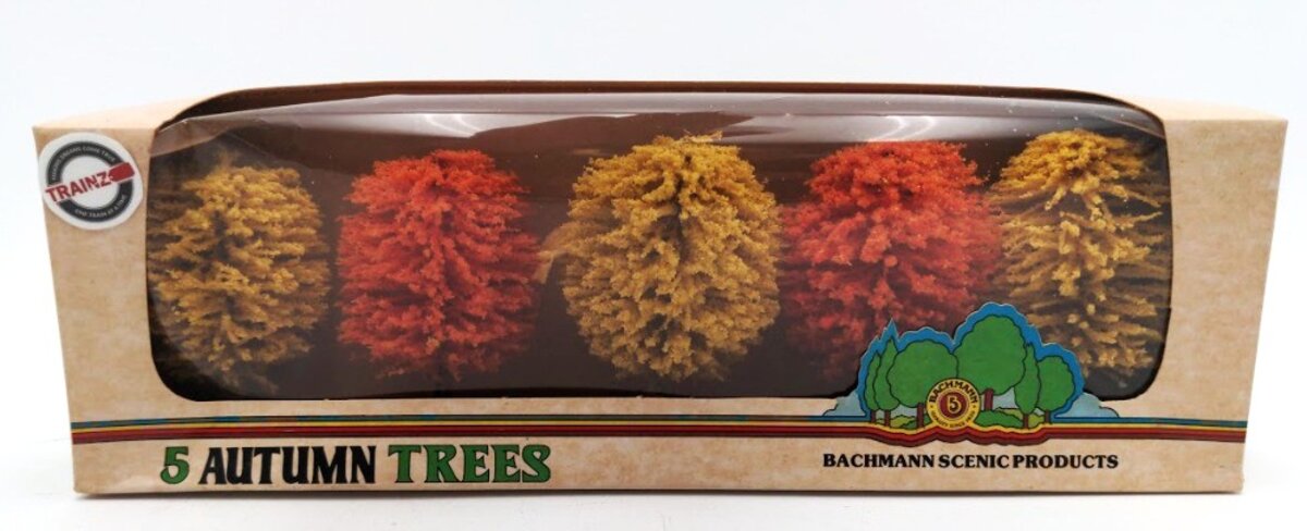 Bachmann 2212 All Scale Autumn Trees (Pack of 5)