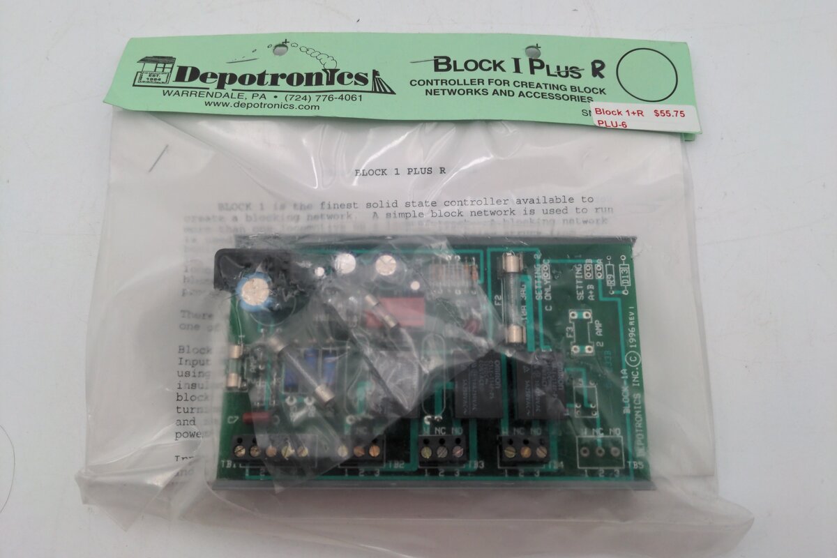 Depotronics PLU-6 Block 1 + R Controller
