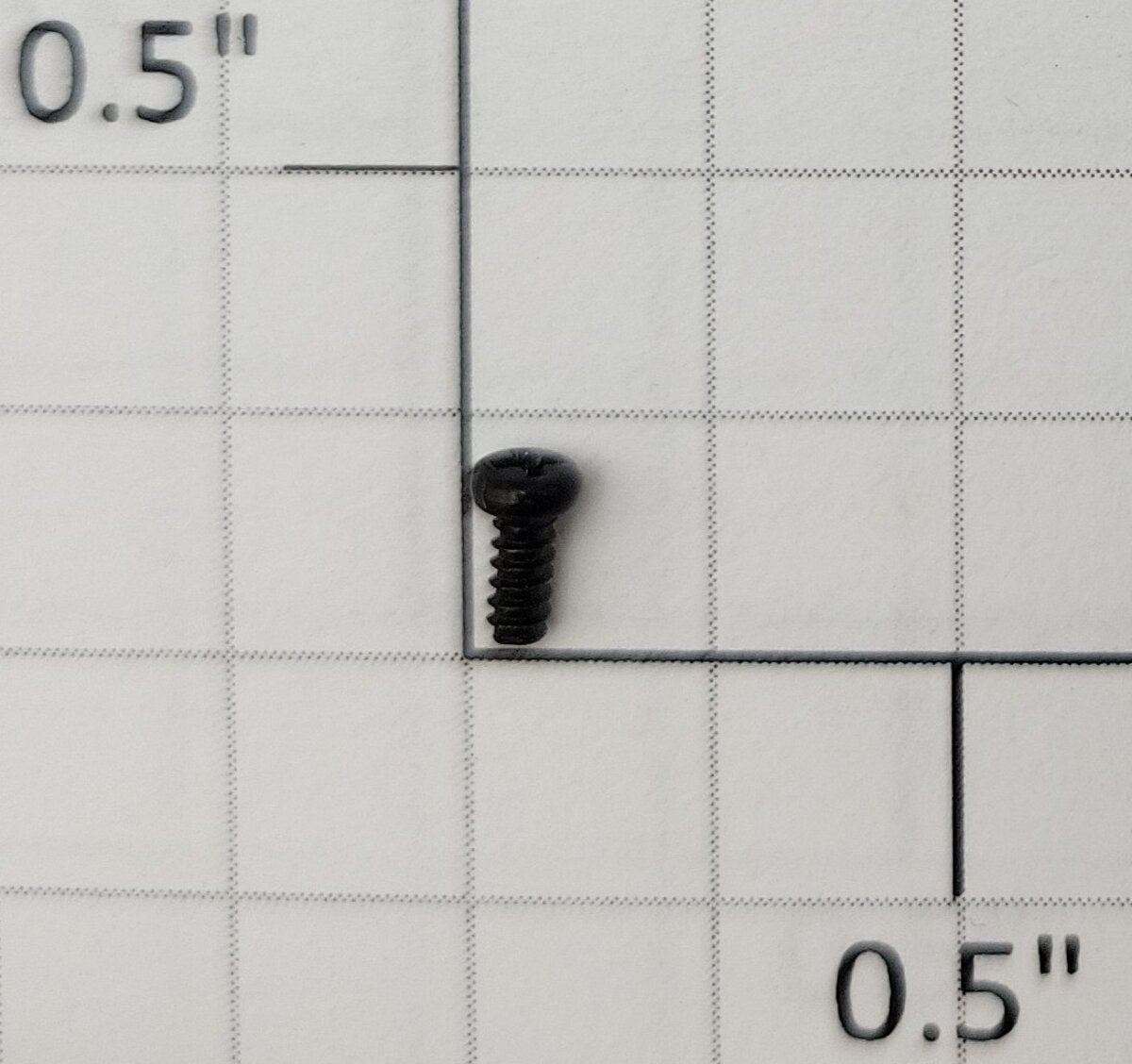 S-Helper 1-17040-DPB #1 x 5/32" Black Phillips Flat Head Self Tapping Screw