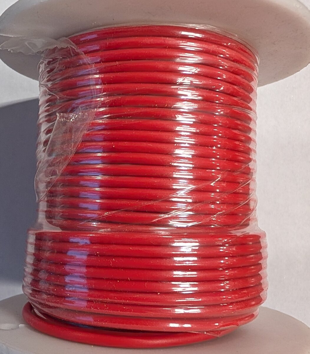 Southwire 18-100-16 Red 18 Gauge 100 Bulk Spool Primary Wire