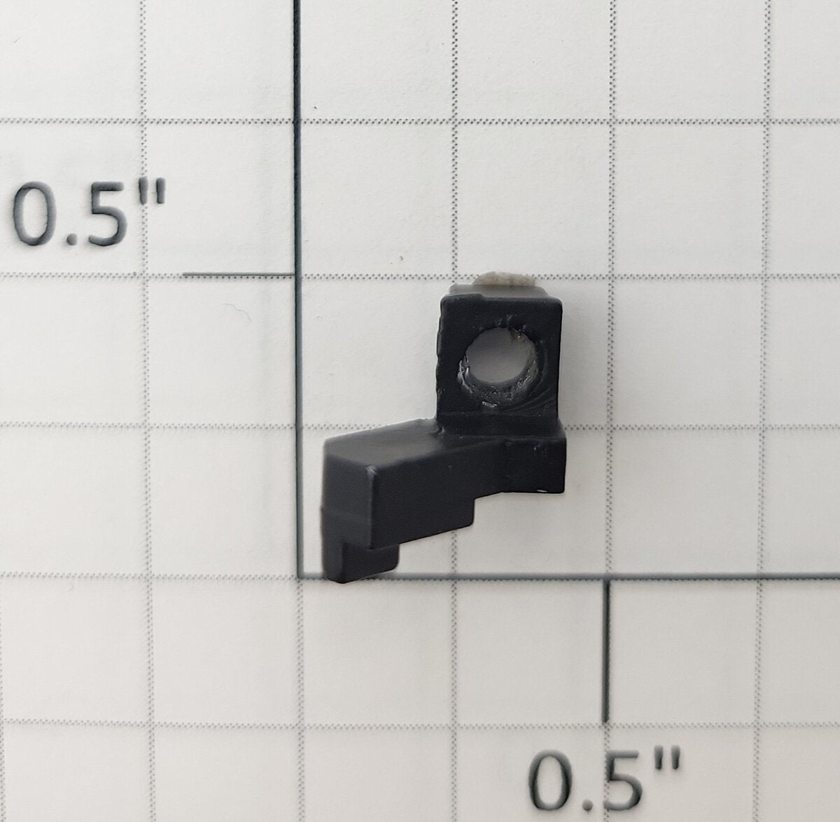 S-Helper 661-12-05-R Black Plastic Right LED Base