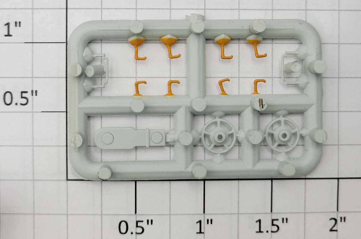 S-Helper 661-08-5 Plastic Switcher Brake Wheel Trim Parts Sprue