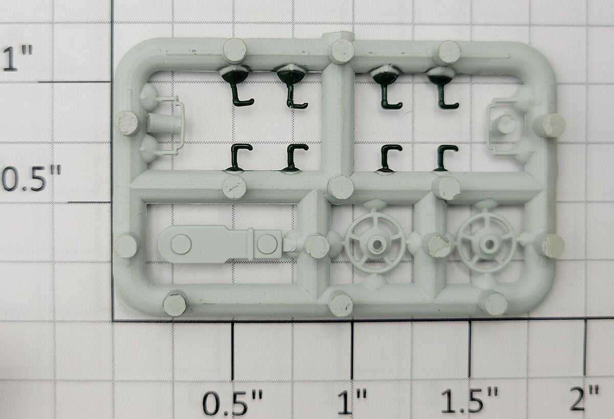 S-Helper 661-08-16 Plastic Switcher Brake Wheel Trim Parts Sprue