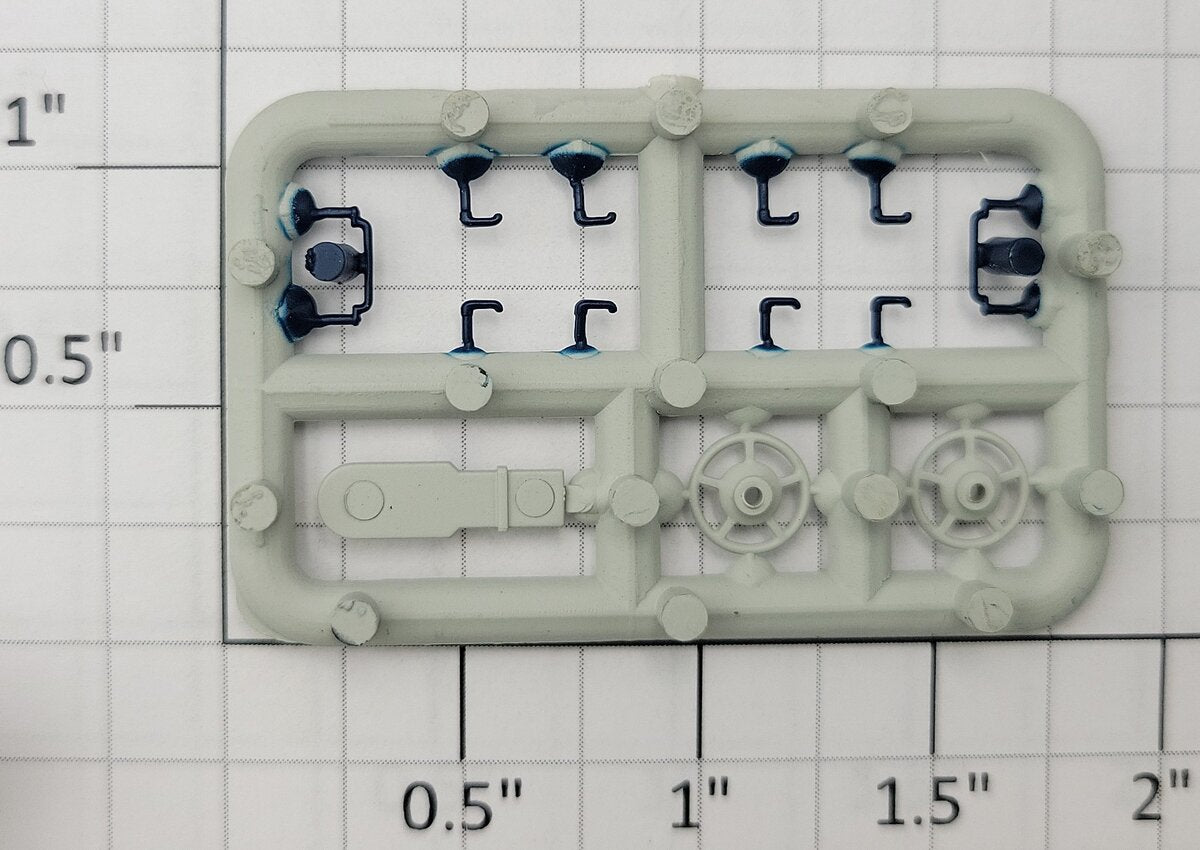 S-Helper 661-08-18 Plastic Switcher Brake Wheel Trim Parts Sprue
