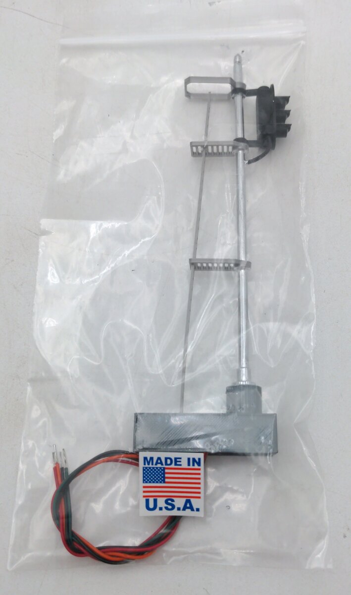 K&R Custom Models 201 O Scale Single Head Streetlight Signal