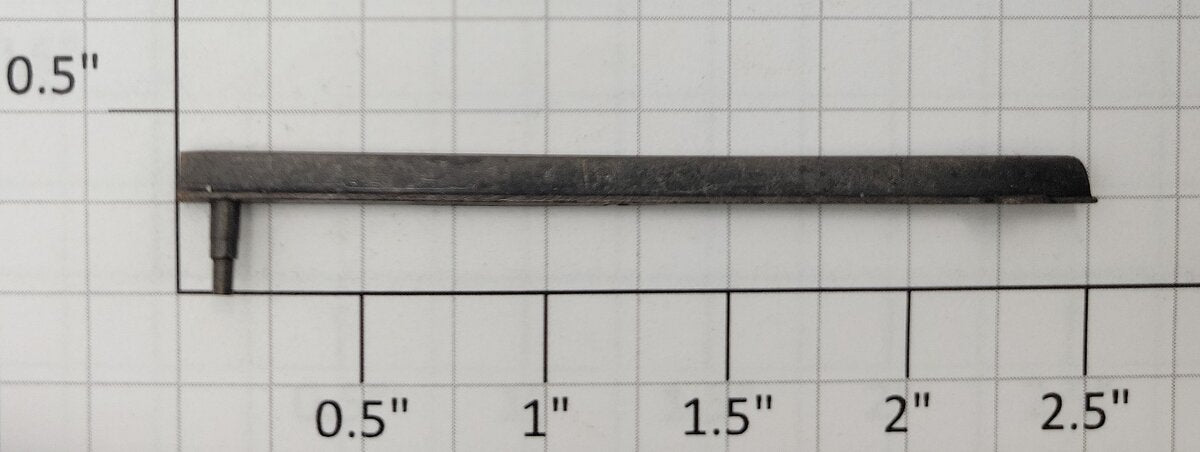 S-Helper 659-M003 Metal Right Curve Point Rail