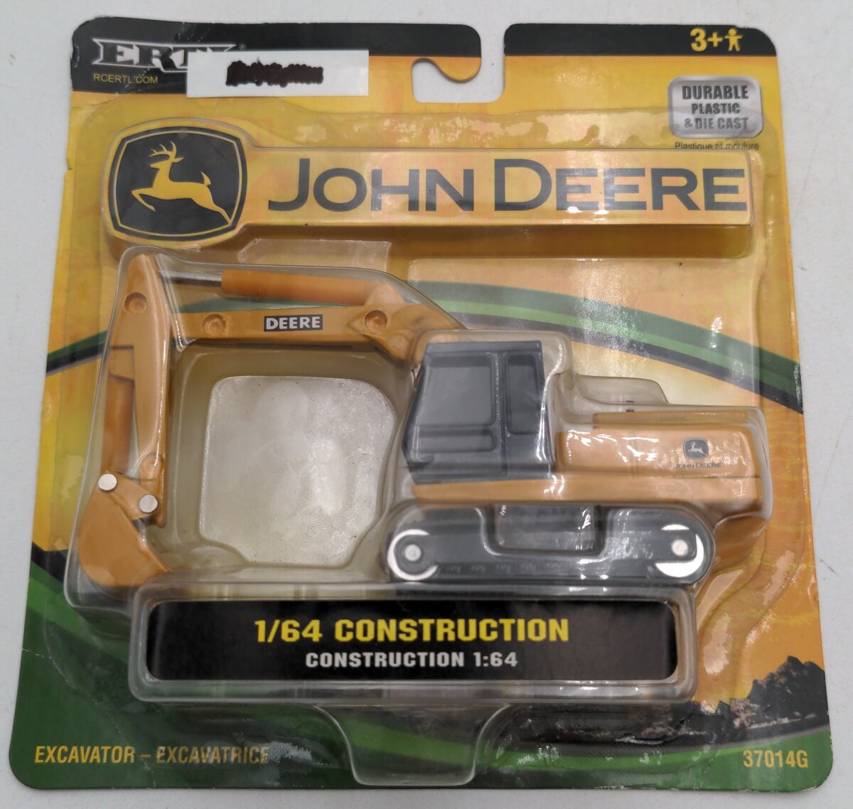 Ertl 37014G 1:64 Scale John Deere Excavator