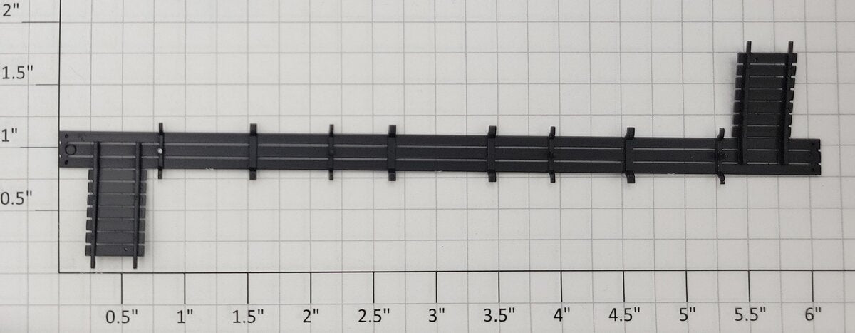 S-Helper 1278-04-03-BK Black Plastic Hopper Roofwalk