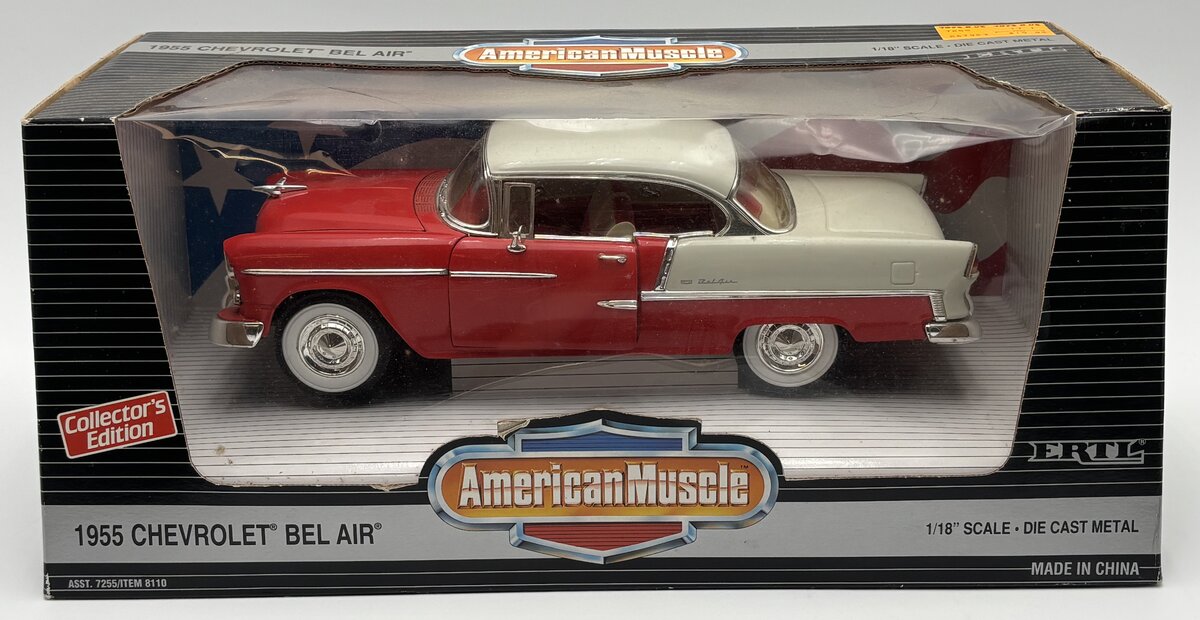 Ertl 8110 1:18 American Muscle 1955 Chevrolet Bel Air