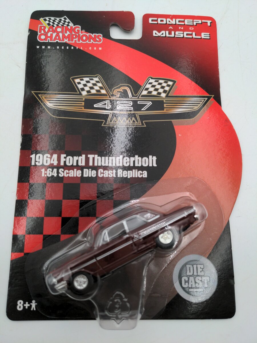 Racing Champions 76224 1:64 1964 Ford Thunderbolt