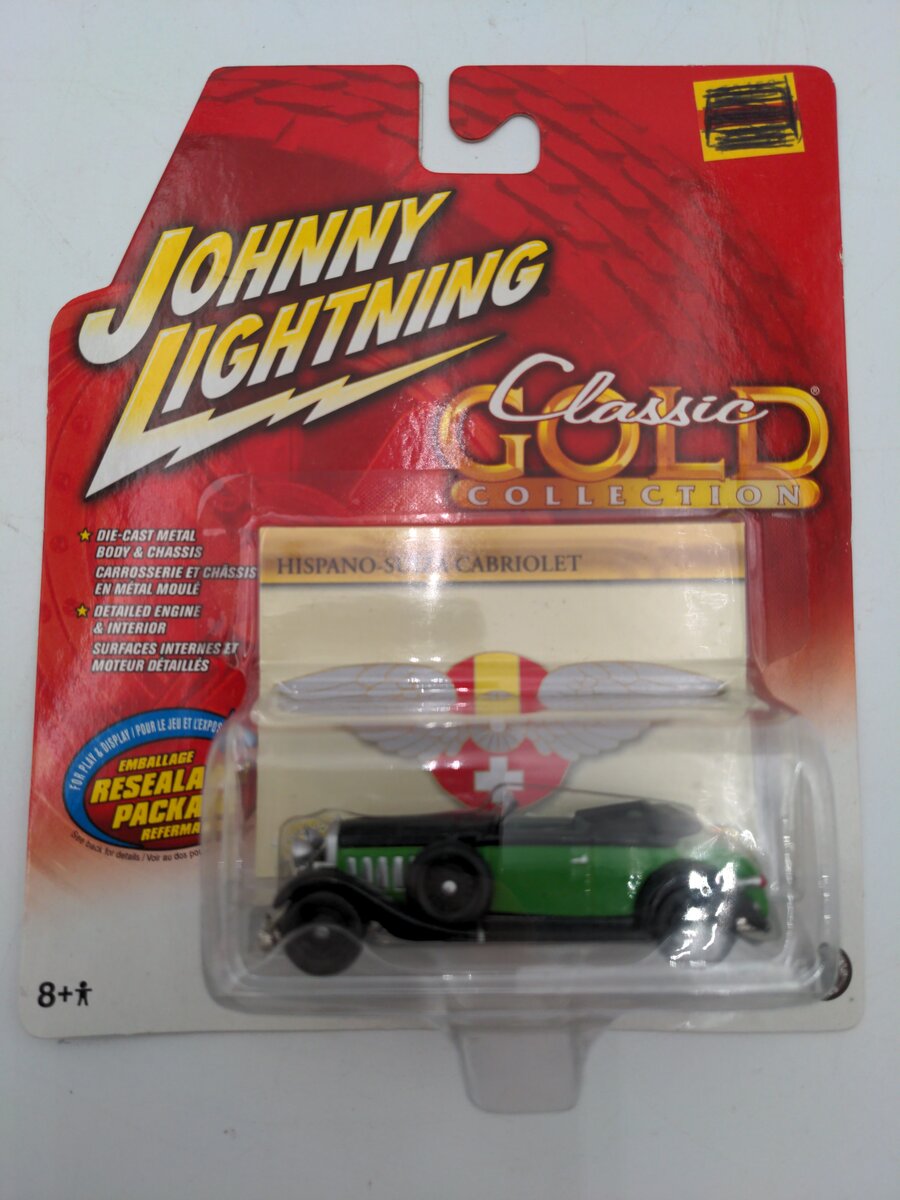 Johnny Lightning 50152 Hispano-Suiza Cabriolet