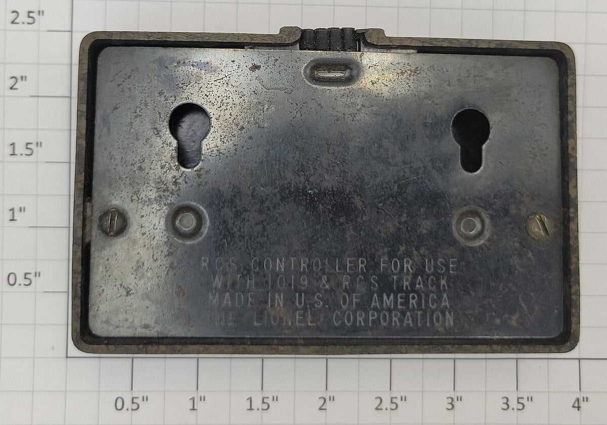 Lionel RCS-20 O Black Buttons Marbled Uncouple/Unload Controller Switch w/o Wire