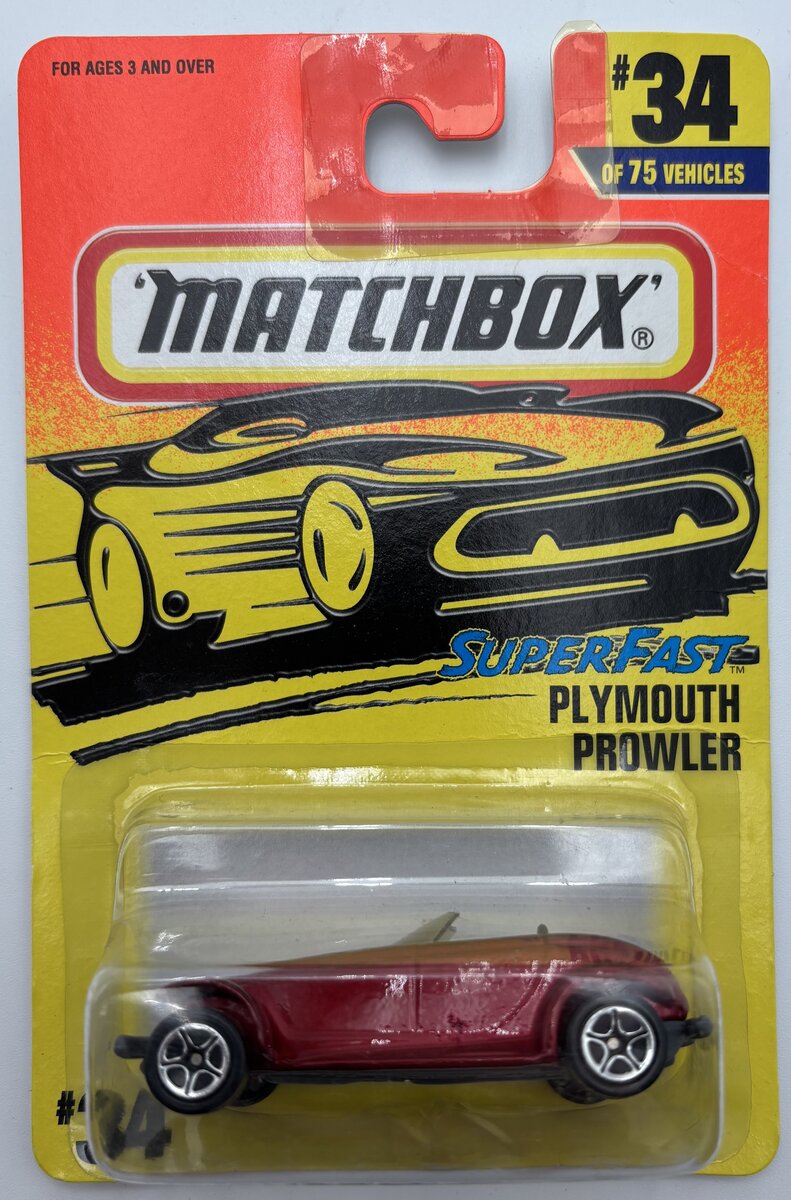 Matchbox 1:64 Superfast Plymouth Prowler #34