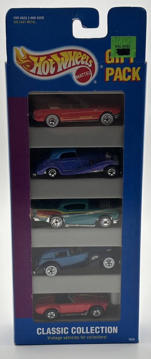 Hot Wheels 1629 1:64 Classic Collection Gift Pack (Pack of 5)