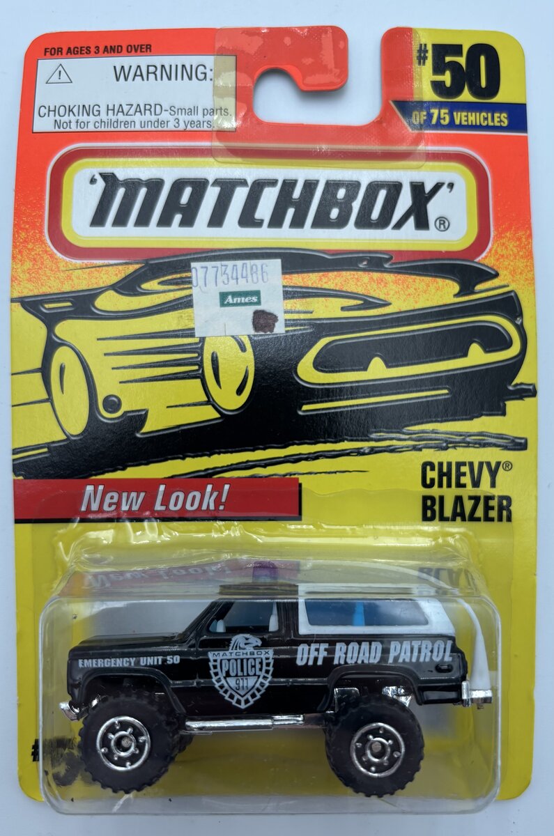 Matchbox 1:64 Chevy Blazer Patrol #50