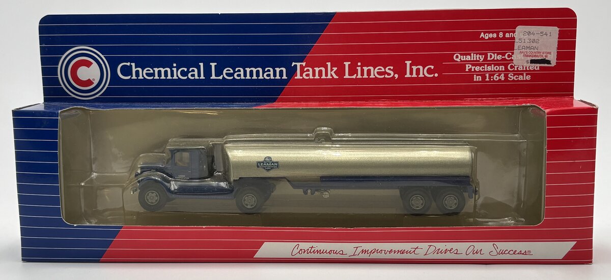 Hartoy L51302 1:64 Chemical Leaman Tank Lines Mack Tanker