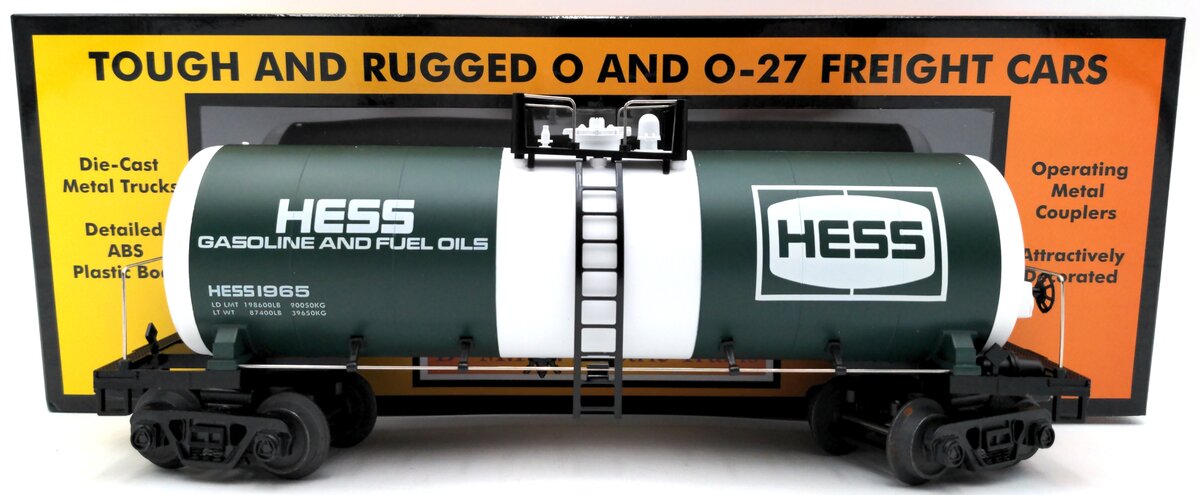 MTH 30-73627 O Hess #1965 Modern Tank Car