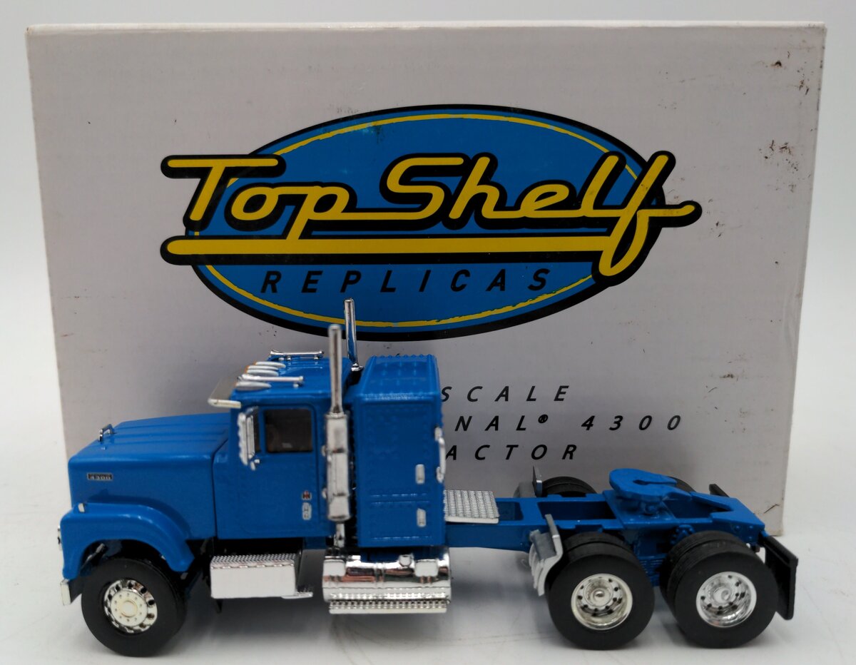 Top Shelf Replicas 30008 1:64 International 4300 Metallic Blue Sleeper Model