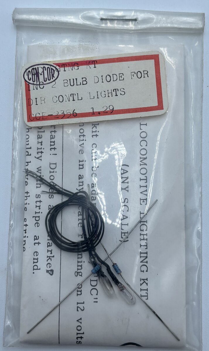 Con-Cor CCE-2356 Multi-Scale Locomotive Lighting Kit