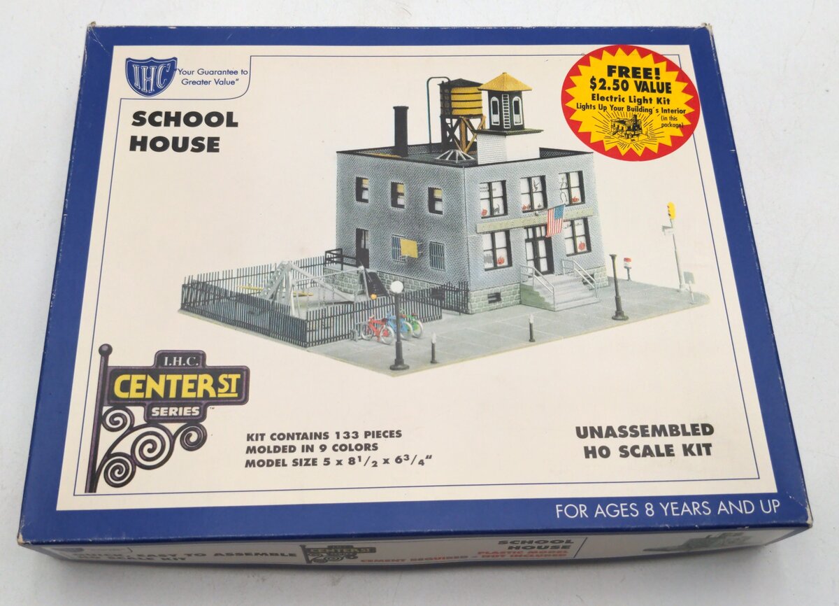 IHC 7775 HO Scale School House Building Kit