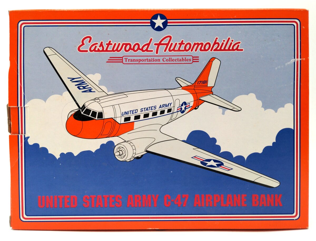 Eastwood 298000 C-47 United States Army Airplane #17181 Bank