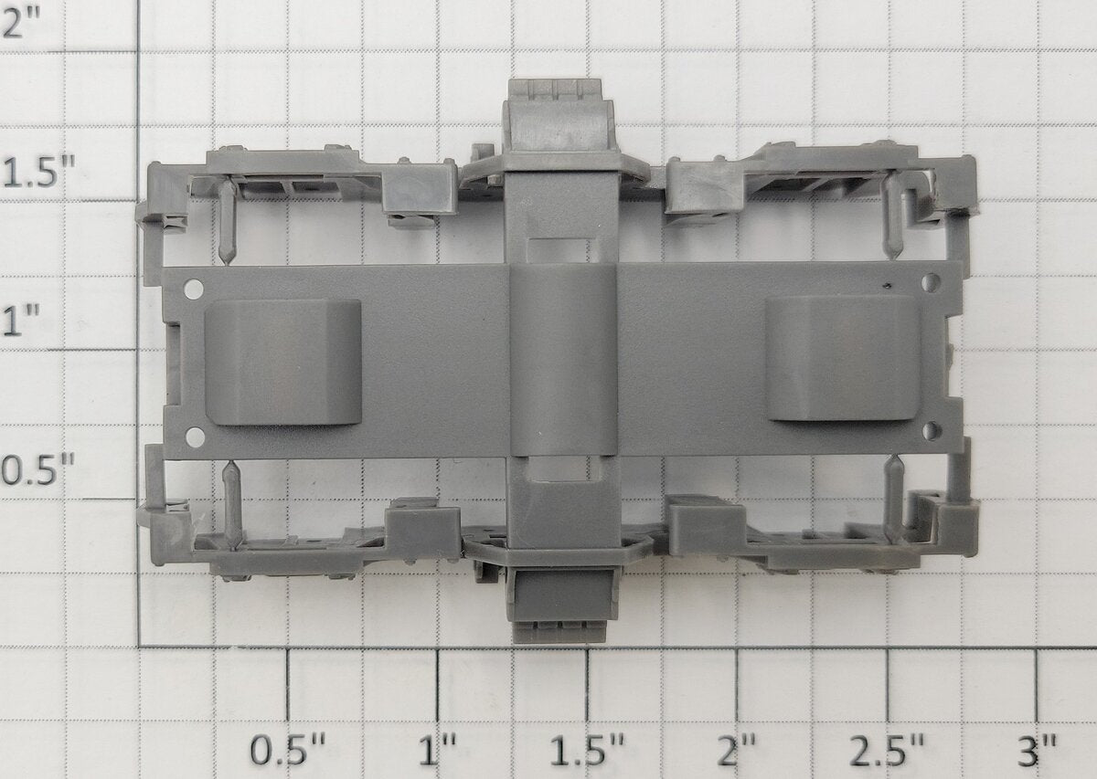 S-Helper 661-06-01-G Gray Plastic Diesel Truck Frame without Trim