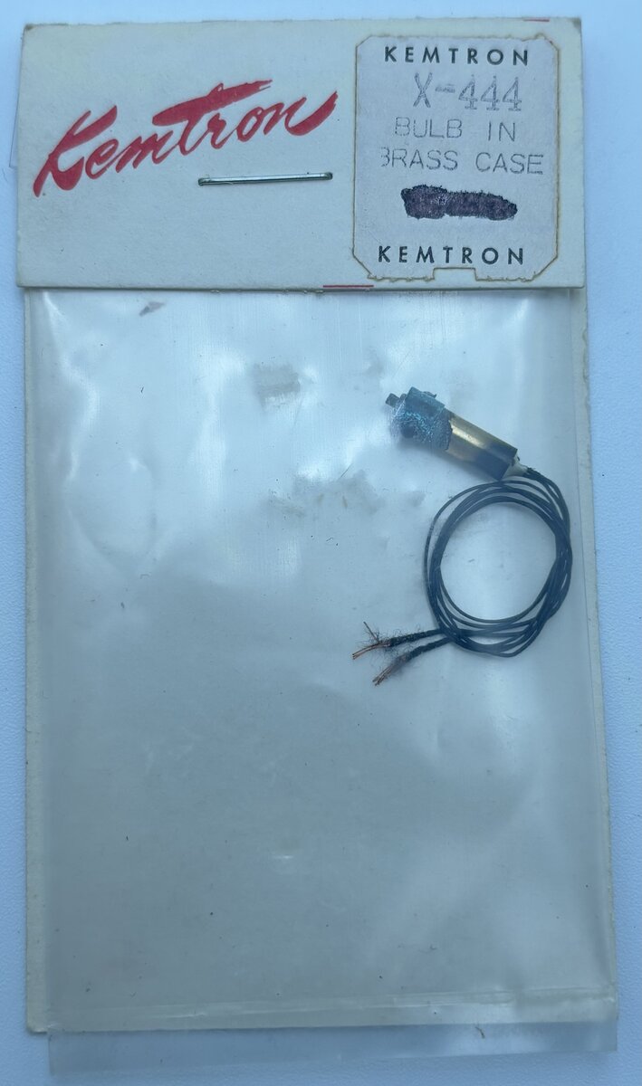 Kemtron X-444 Bulb In Brass Case