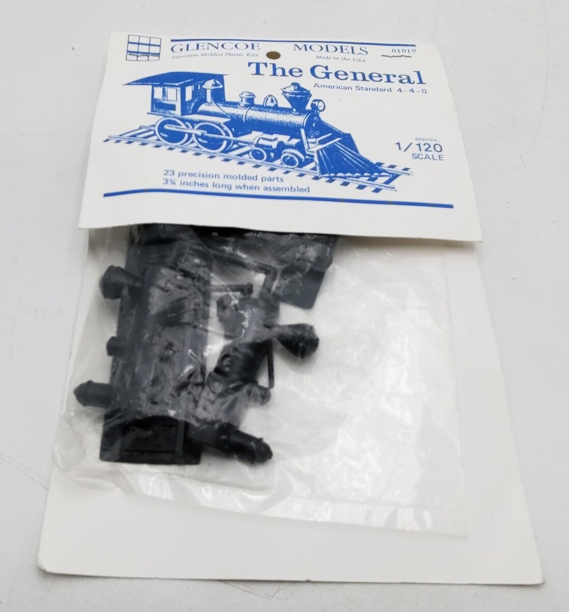 Glencoe 01019 1:120 Scale "The General" Plastic Kit