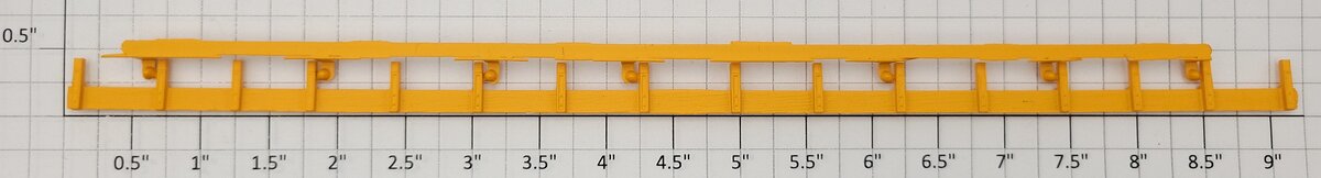 S-Helper 654-06-01-HY Harvest Yellow Plastic Rub Rail