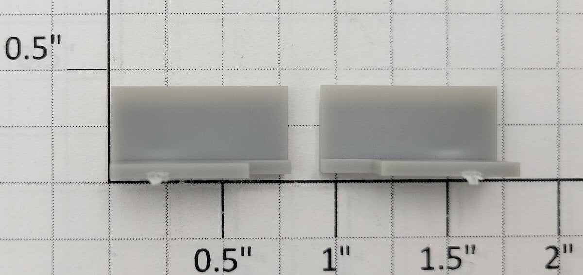 S-Helper 1096-21-01/2 Unpainted Left and Right Side Plate (Set of 2)