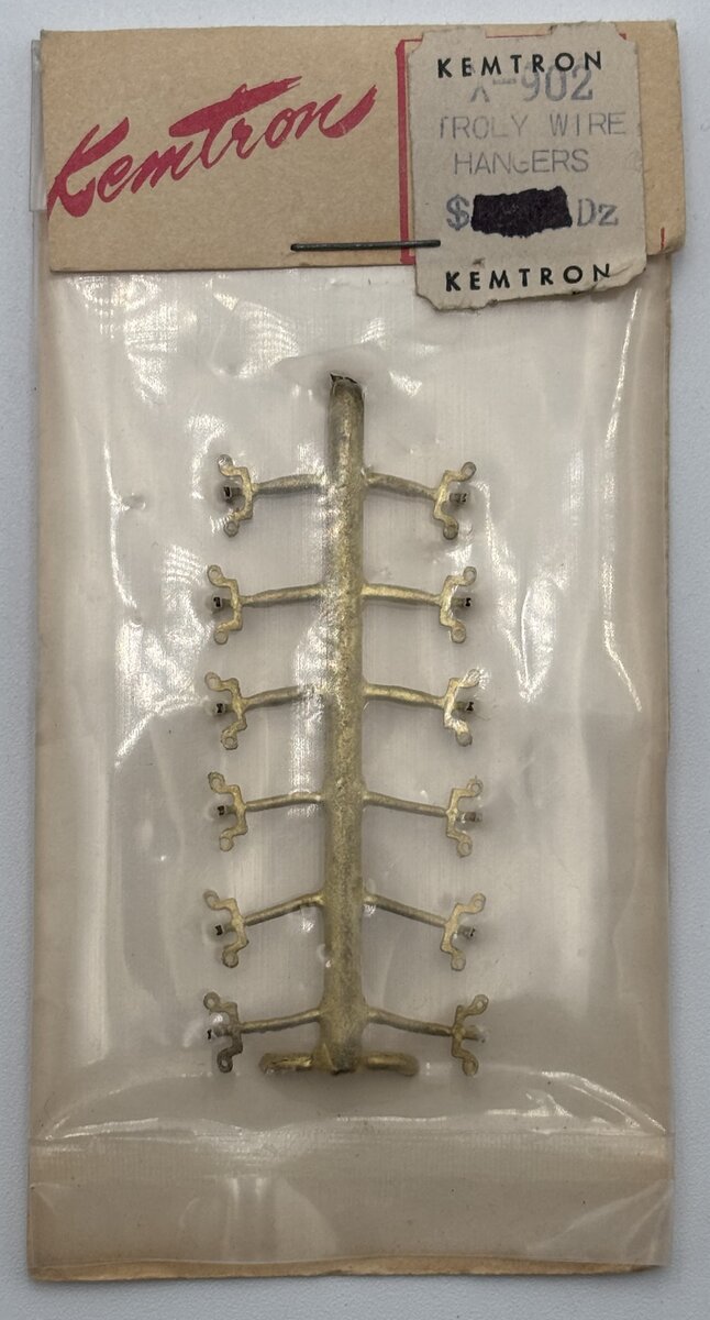Kemtron X-902 HO Troly Wire Hangers (Pack of 12)