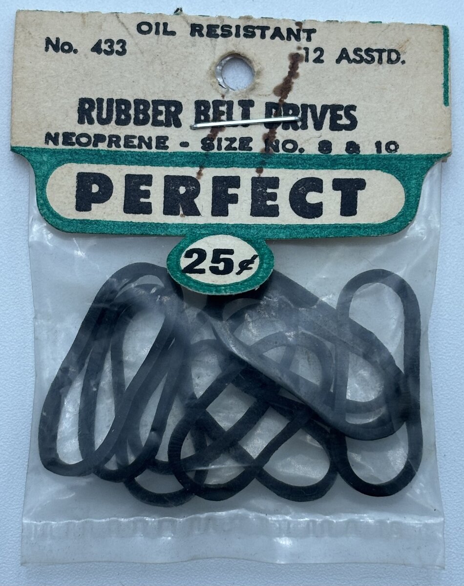 Perfect Parts 433 Oil Resistant Rubber Belt Drives
