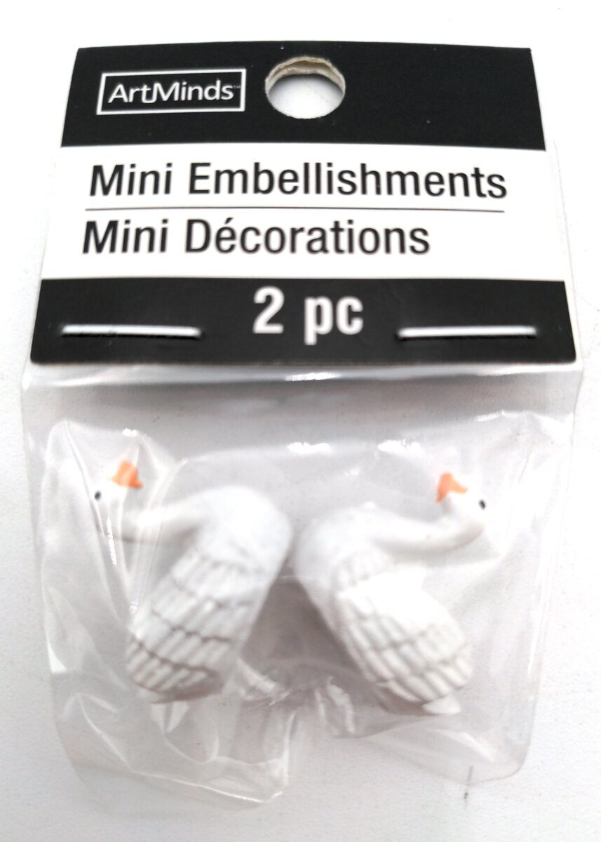 ArtMinds 397234 Mini Decoration Swan (2)
