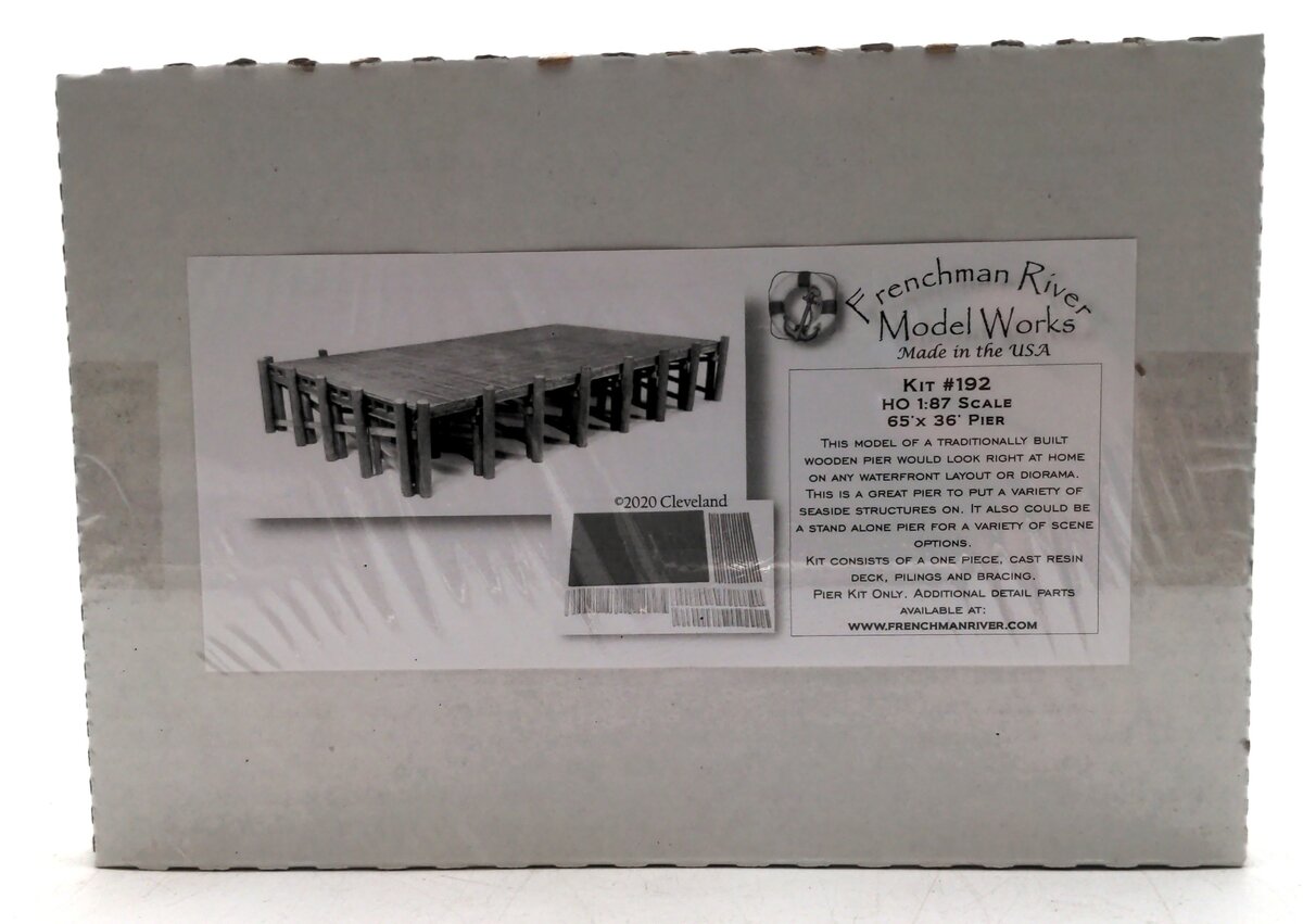 Frenchman River Modelworks 192 HO Scale 65'x36' Pier Building Kit