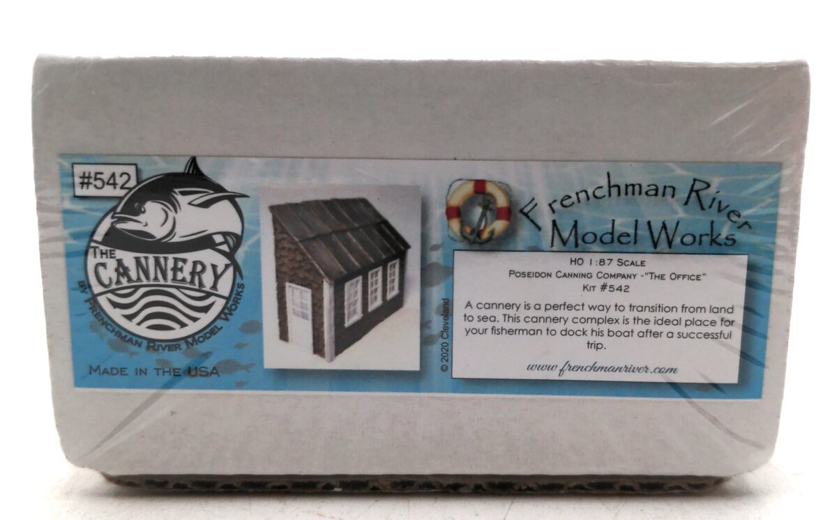 Frenchman River Modelworks 542 HO Scale Poseidon Canning Co "The Office"