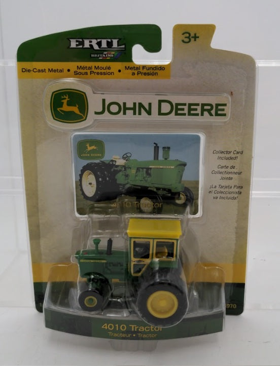 Ertl 15970 1:64 Scale John Deere 4010 Tractor Die Cast With Collector Card