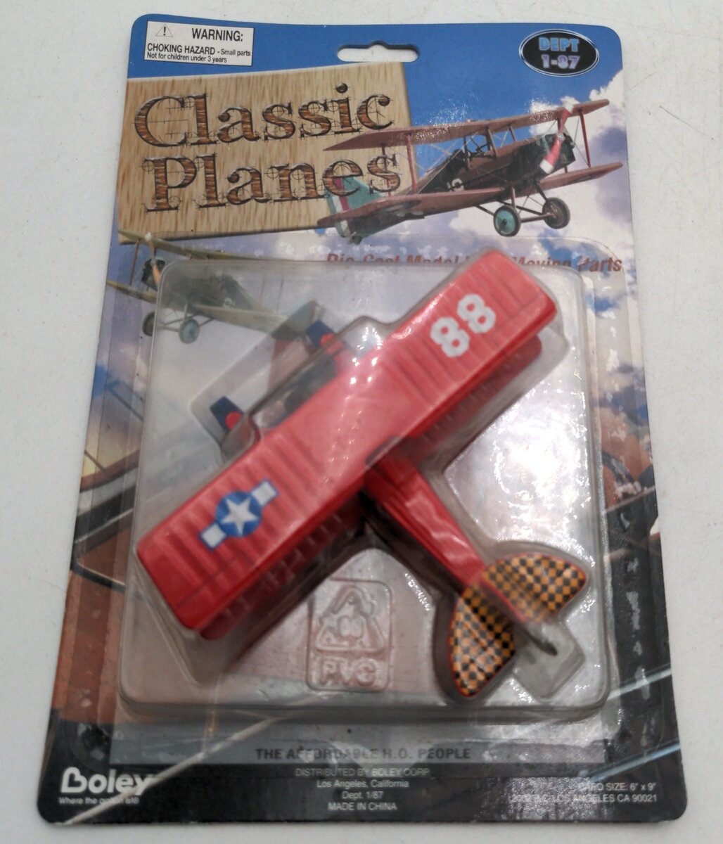Boley 5206 HO Scale Classic Planes "Ansaldo SOPWITH Baby" Diecast Plane